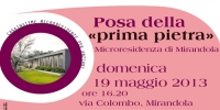 Posa 1 pietra Mirandola