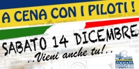 A cena con i piloti!